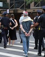 2nd Avenue in New York City, in front of the Israeli consulate