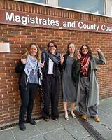 Case dismissed against four actionists who blockaded and shut down Elbit weapons factory in Kent, Instro Precision