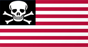 US pirate flag