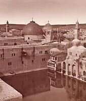 Al-Sultan’s Pool in Jerusalem, Palestine 1905