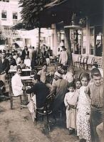 Cafe in 1920, Jerusalem Palestine