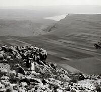 Hittin Plain in the western part of Tiberias, Palestine around 1910