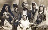 alestinian family from the village of Ein Arik, west of Ramallah, Palestine 1917