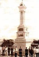 opening of the Haifa, Palestine railway station in January 1904