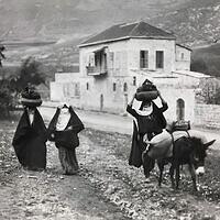 road between Nablus and Hawara, Palestine 1927